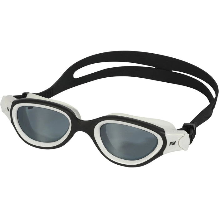 Blacked out swimming clearance goggles